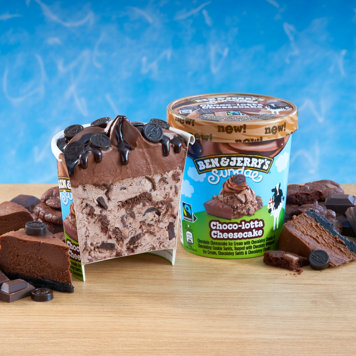 Choco-lotta Cheesecake Sundae - Tub 3 / 4