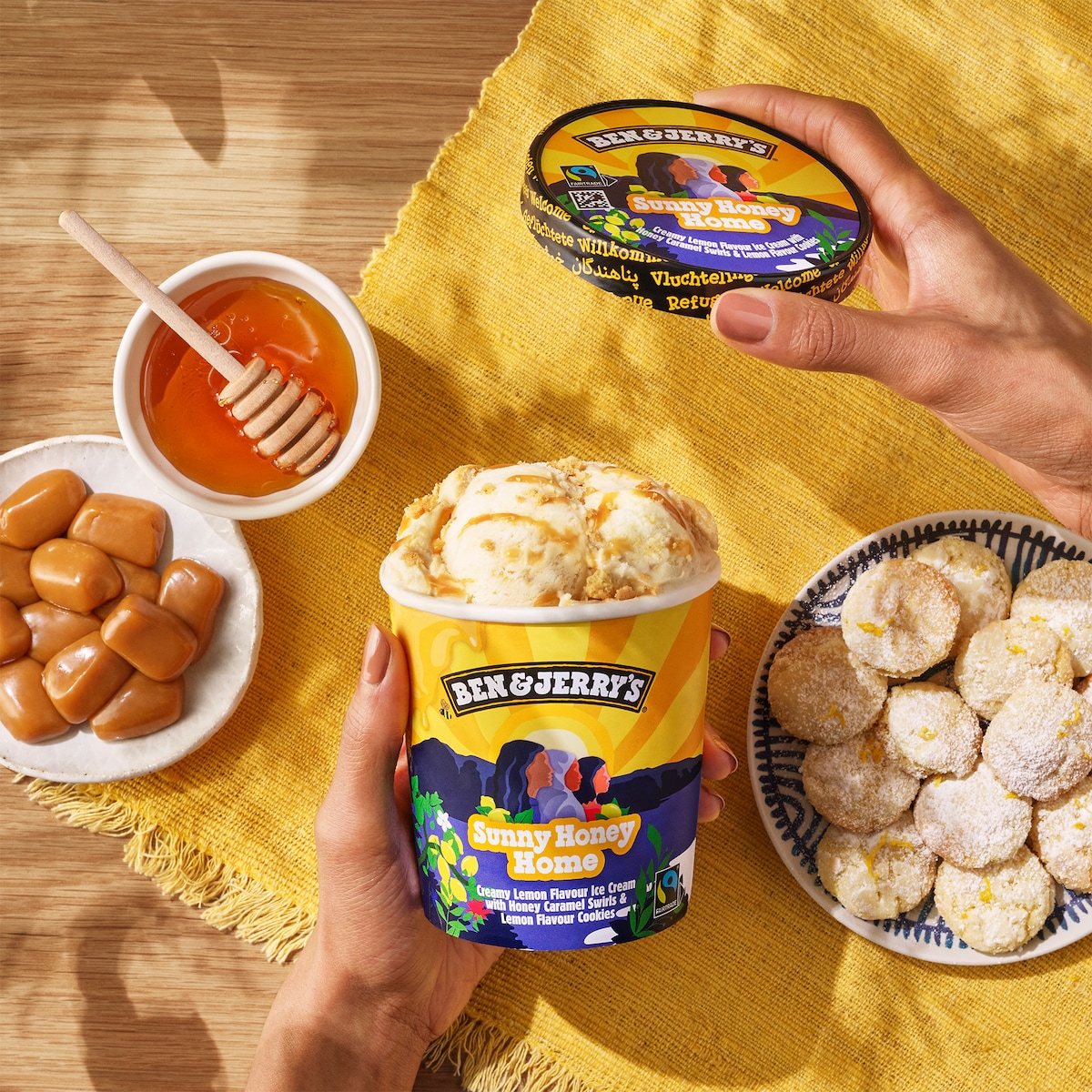 Sunny Honey Home Ice Cream - Tub 4 / 6