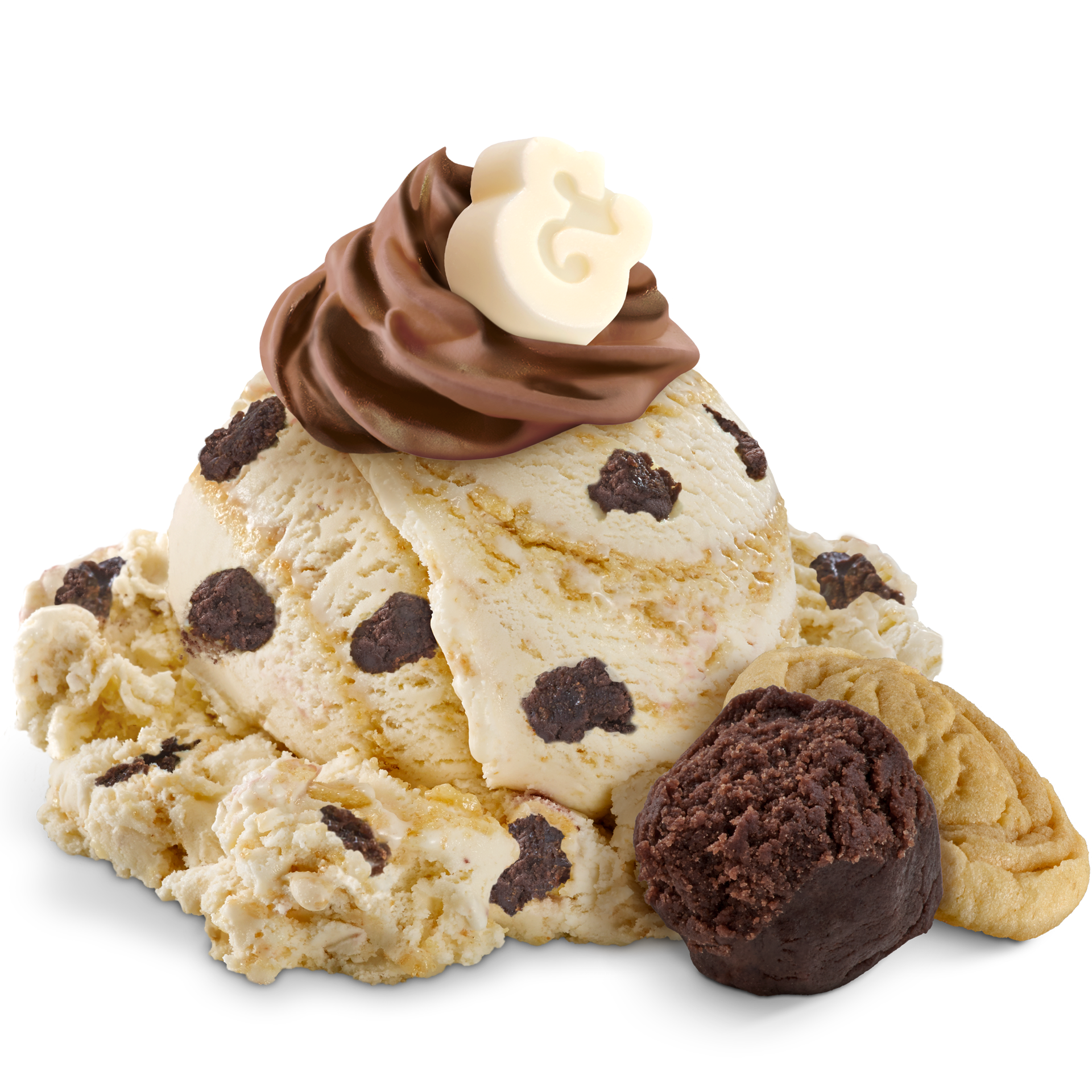 Scoop of ice cream