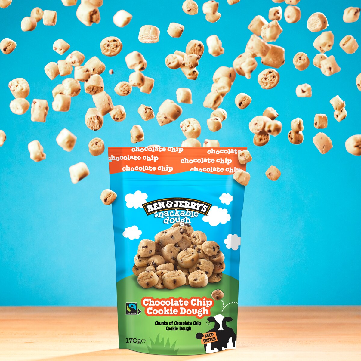 Chocolate Chip Cookie Dough Chunks - Bag 3 / 4