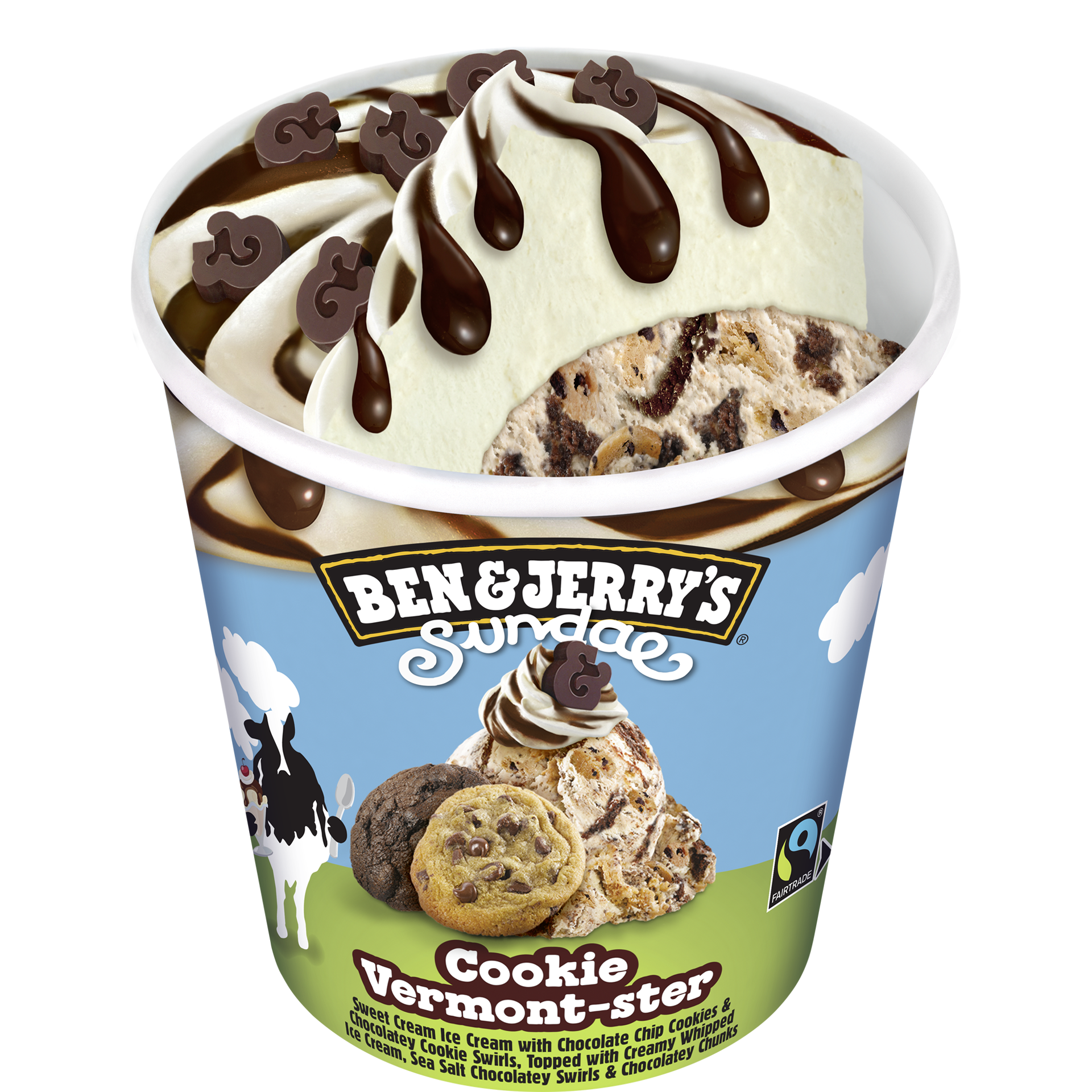 Cookie Vermont-ster Sundaes Tubs