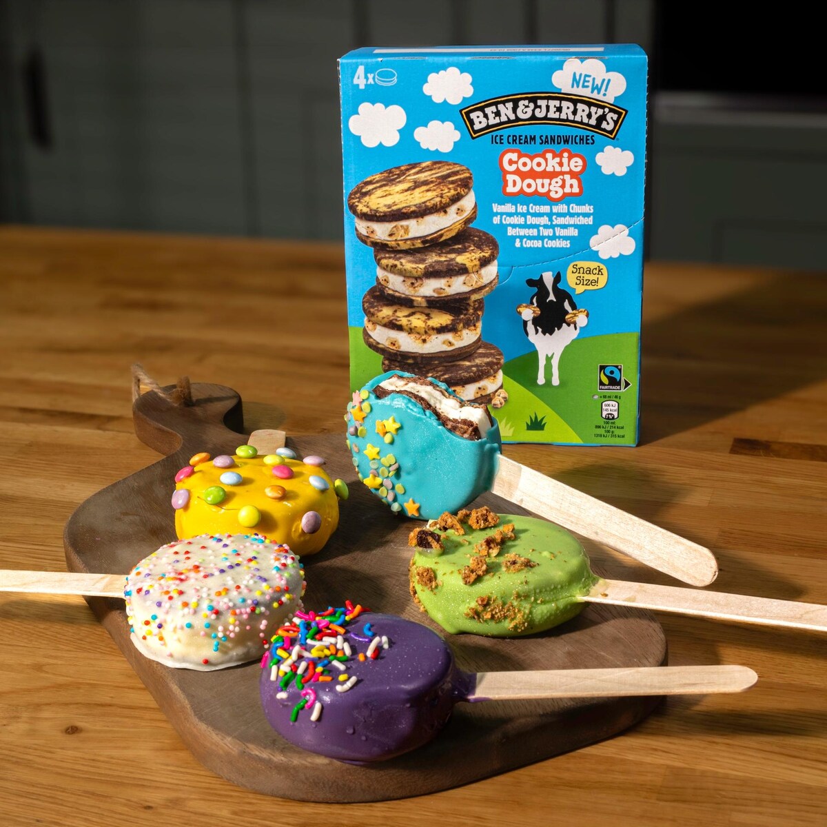Ice Cream Sandwiches, but Make Them Pop.